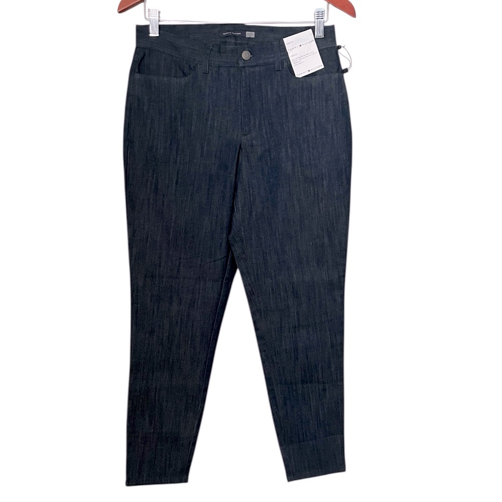 NWT🌺Tommy Hilfiger•Stretch Slim Fit Tapered Leg Ankle Length Jeans